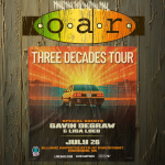 O.A.R.’s Three Decades Tour is coming to Allianz Amphitheater at Riverfront in Richmond on 7/26/26!