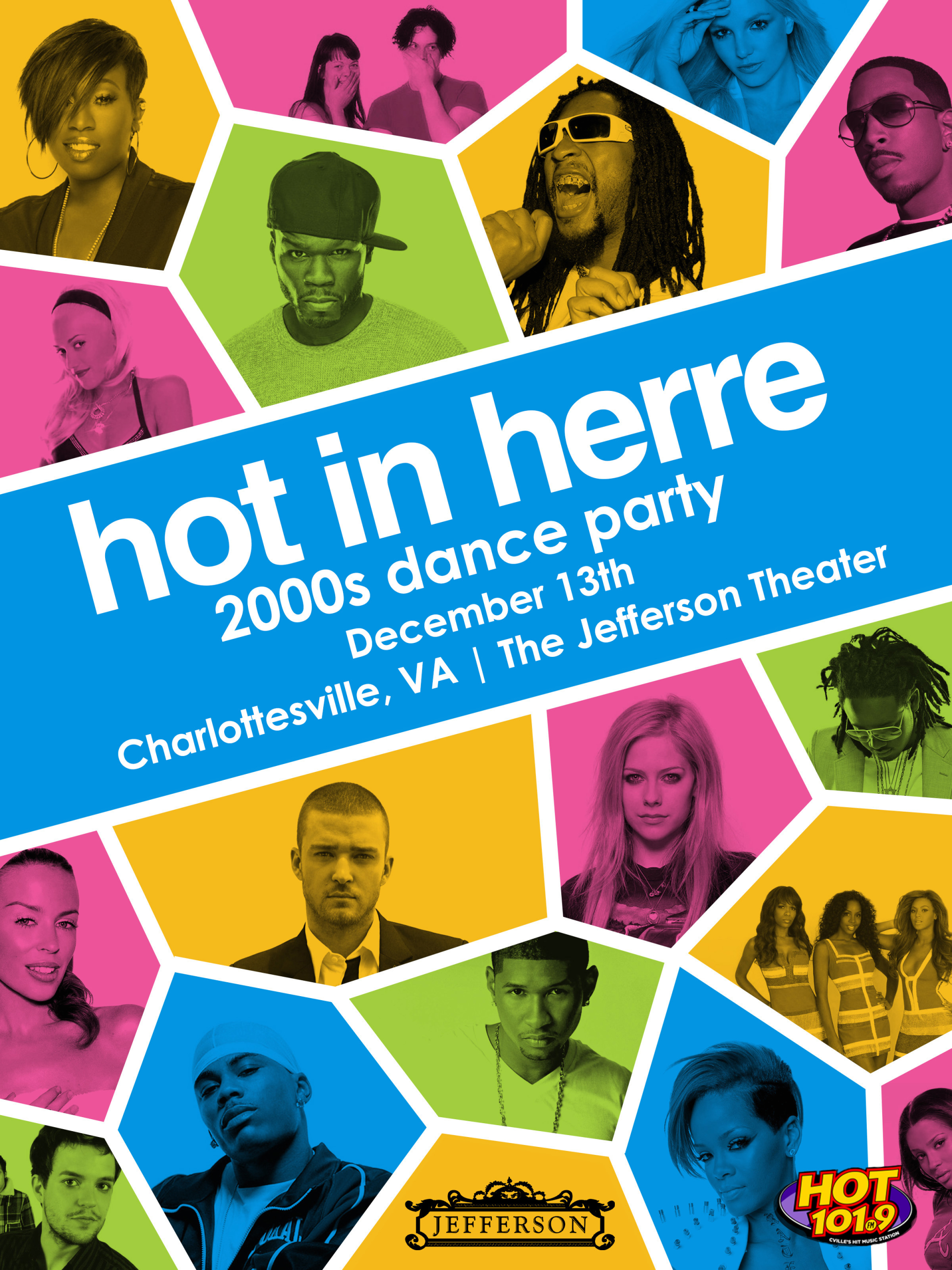 Hot In Herre: 2000s Dance Party (18+)-Sat, Dec 13, 2025- The Jefferson Theater