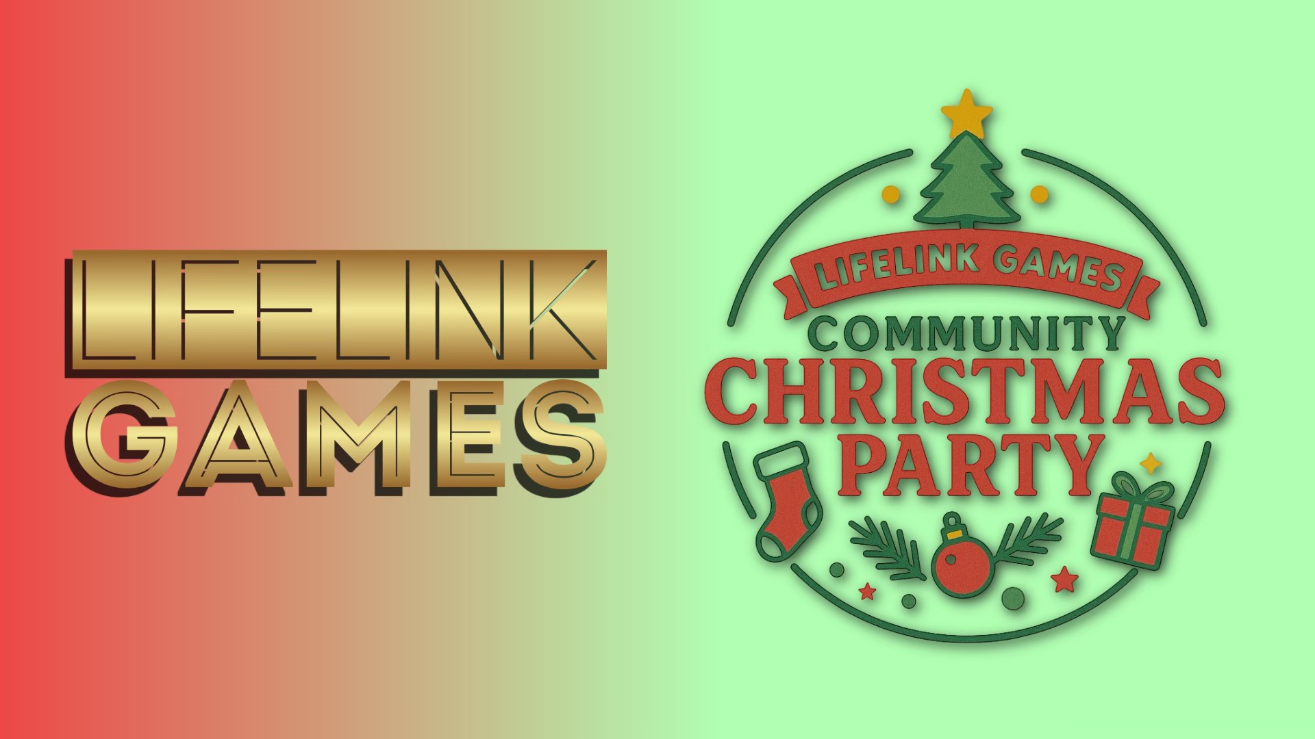 Lifelink Games-COMMUNITY CHRISTMAS PARTY – 12/20!