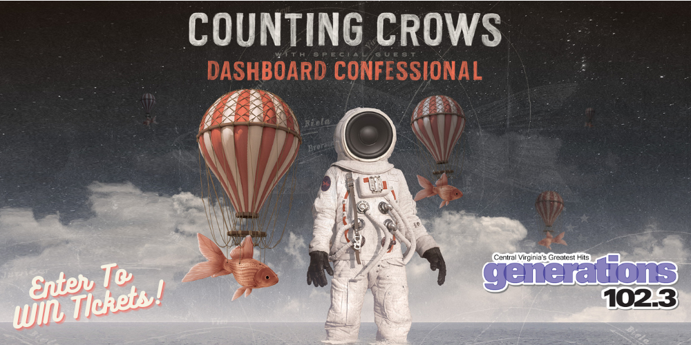 COUNTING CROWS: WITH SPECIAL GUEST DASHBOARD CONFESSIONAL: WED, JULY 26