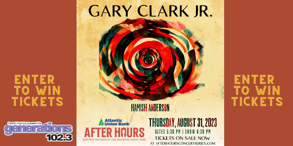 Gary Clark Jr.- at Meadow Event Park on Thursday August 31st!