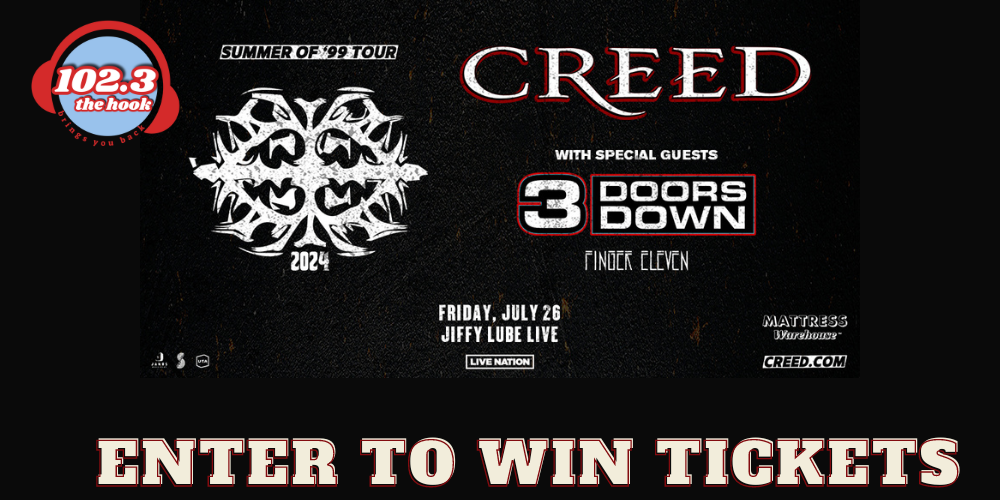 Creed – Summer of ’99 Tour at Jiffy Lube Live on July 26, 2024!