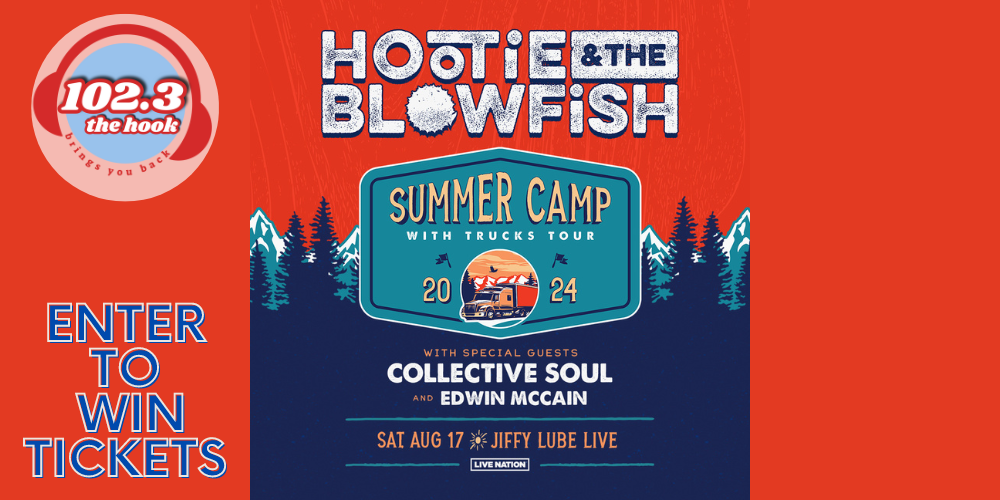 Hootie & the Blowfish – Summer Camp with Trucks Tour on Sat • Aug 17, 2024 • 7:00 PM