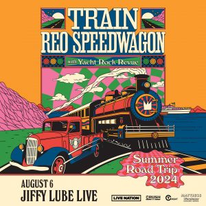 Train & REO Speedwagon – Summer Road Trip 2024-Tue • Aug 06 • 6:25 PM at Jiffy Lube Live, Bristow, VA