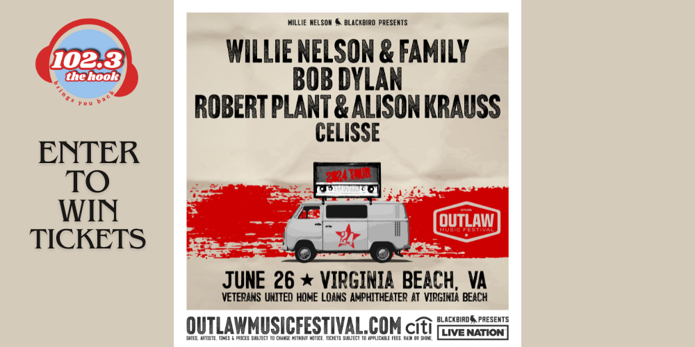 The Outlaw Music Festival- Veterans United Home Loans Amphitheater at Virginia Beach on 6/26!