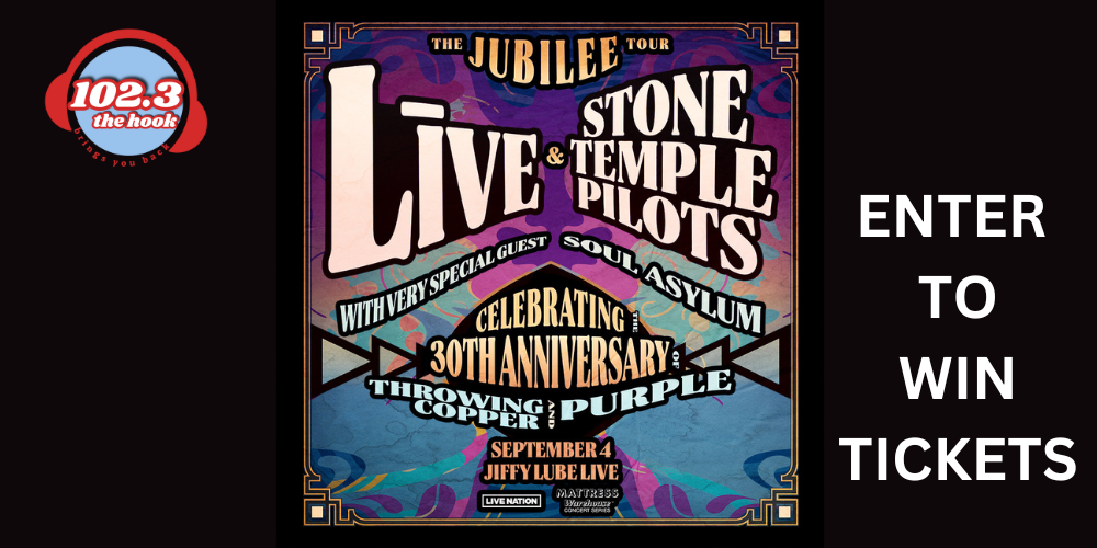 +LIVE+ & Stone Temple Pilots – The Jubilee Tour-Wed • Sep 04 • 7:00 PM at Jiffy Lube Live, Bristow.