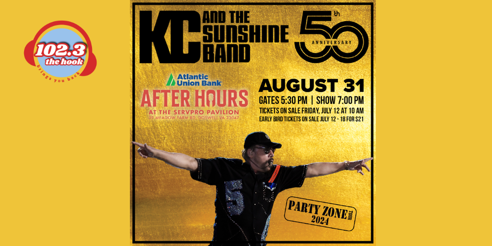 KC AND THE SUNSHINE BAND- SATURDAY, AUGUST 31 at Atlantic Union Bank After Hours