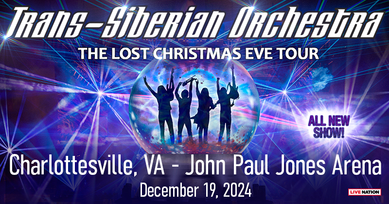 Trans-Siberian Orchestra’s- The Lost Christmas Eve Tour at John Paul Jones Arena 12/19!