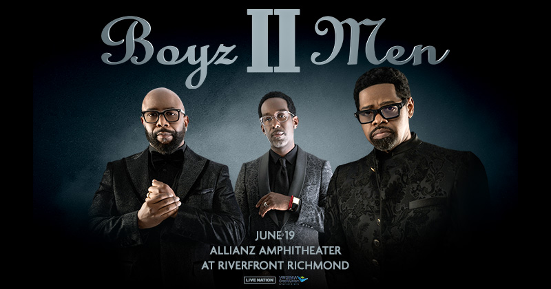 Boyz II Men- Allianz Amphitheater at Riverfront Richmond on 6/19