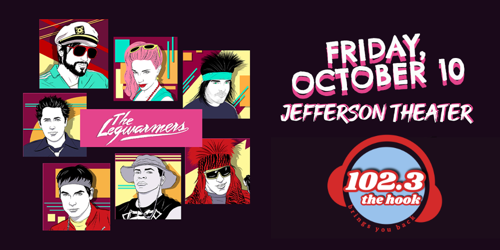 The Legwarmers, The Ultimate 80s Tribute-Fri, Oct 10, 2025 at The Jefferson Theater