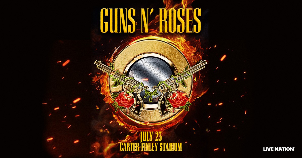 Guns N’ Roses are bringing the 2026 World Tour to Carter-Finley Stadium Raleigh on 7/23!