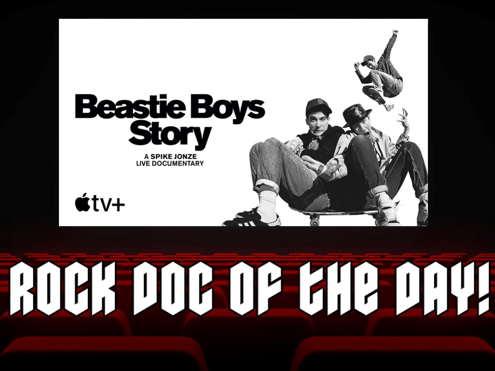 Rock Doc of the Day- BEASTIE BOYS STORY (Apple TV)