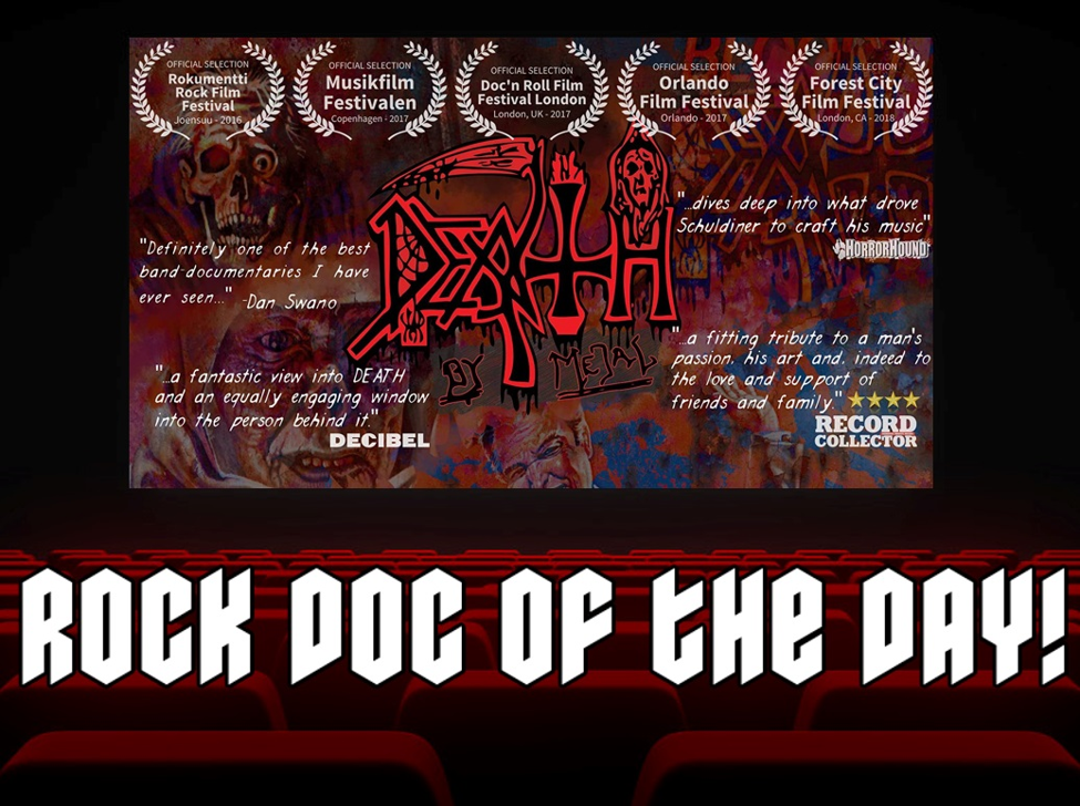 ROCK DOC OF THE DAY: DEATH BY METAL (Amazon Prime)