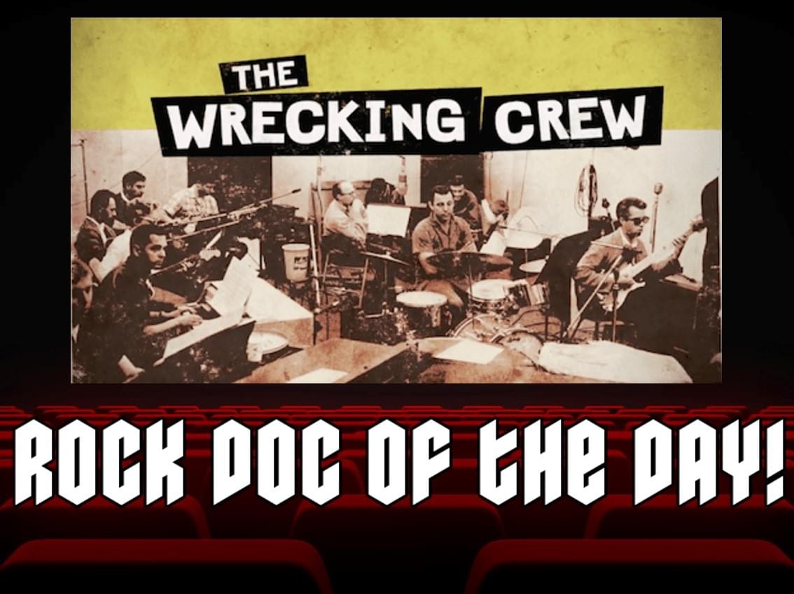 ROCK DOC OF THE DAY- THE WRECKING CREW (YouTube)