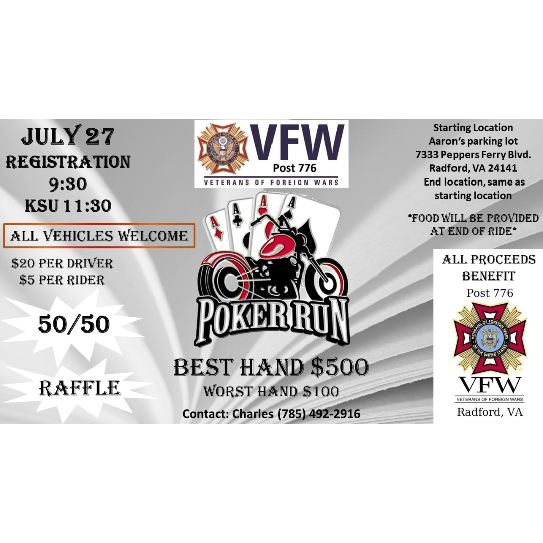 VFW 776 Poker Run