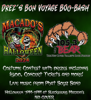 Drez’s Bon Voyage Boo-Bash