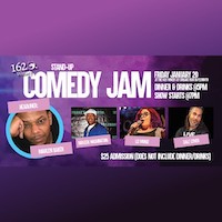 Raucous Comedy Jam/Dinner on January 20 at The 1620 Winery