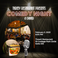Comedy Night at ThreeV Restaurant
