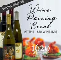 1620 Wine Bar Wine Tasting Event