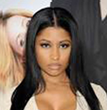 Nicki Minaj gives her iPhone some love !!!!