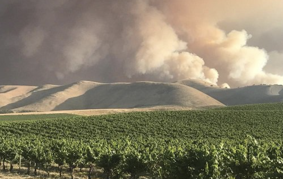 Firefighters make progress on Alamo Fire near Santa Maria