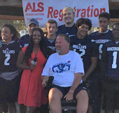 BHS Coach with ALS Talks Up Walk to Fight Disease