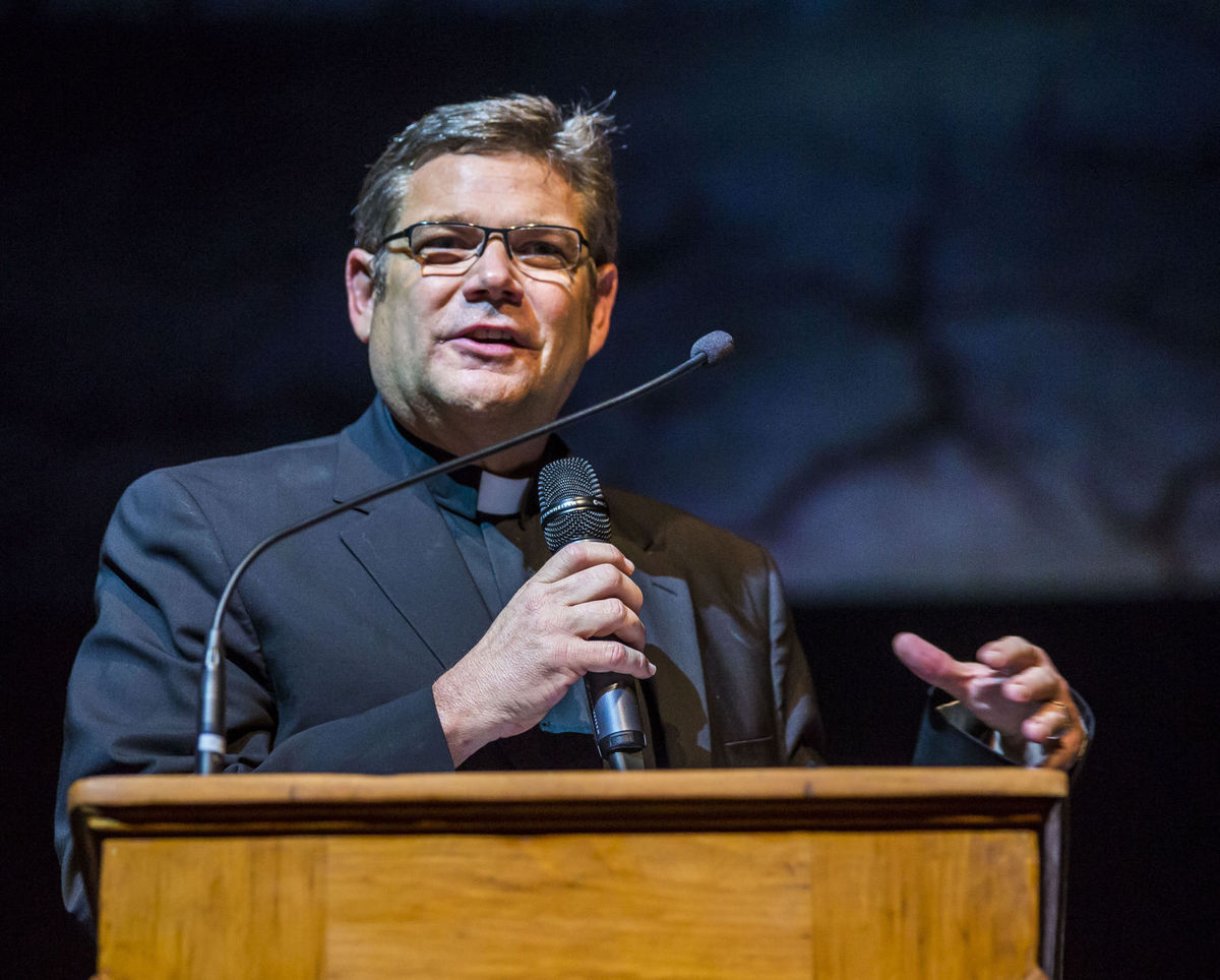 On Ash Wednesday Monsignor Harrison Pays a Visit to ‘TRBS’