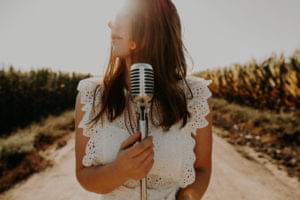 Musical phenom Liberty Roche signs some tunes from her new album