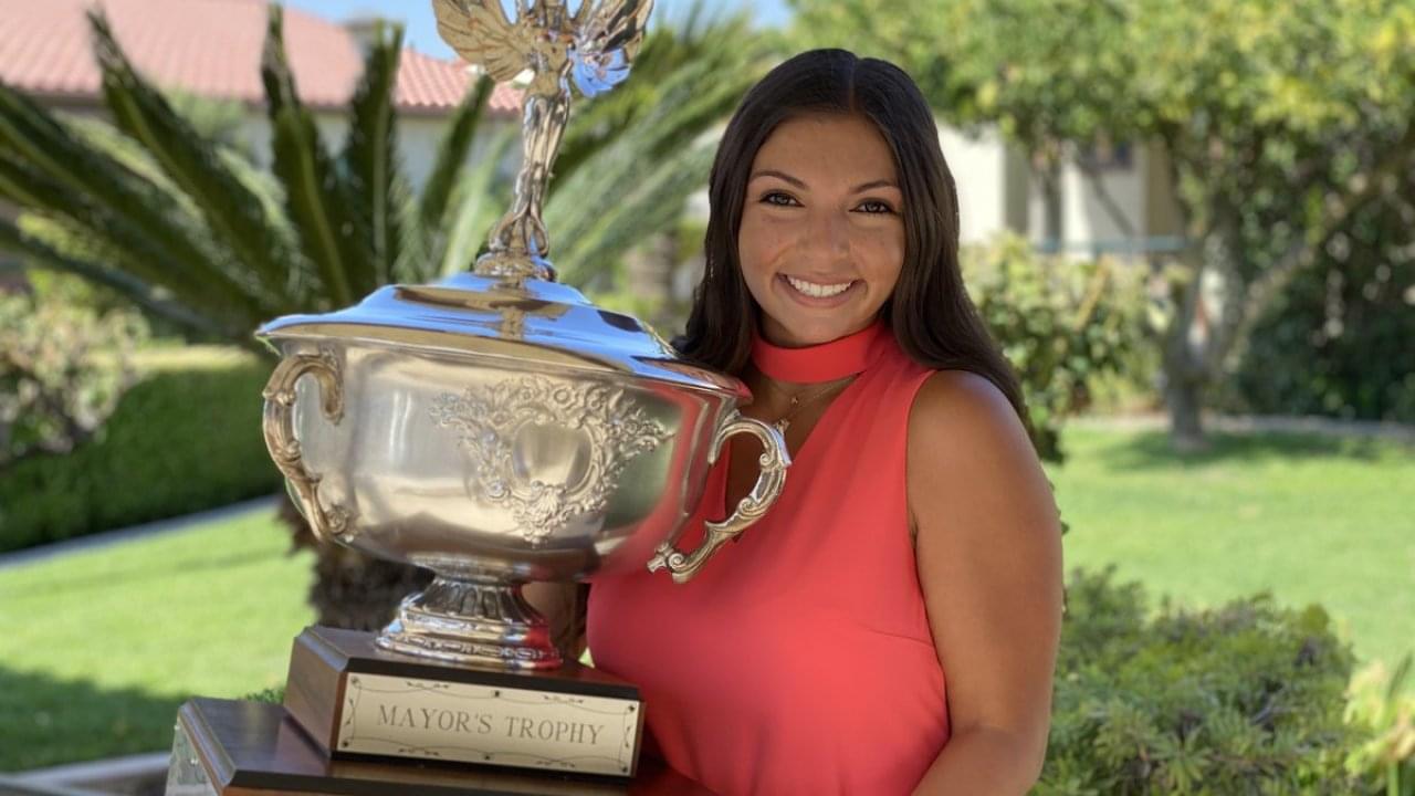 Garces’ Alexsia Drulias Wins Prestigious Mayor’s Trophy