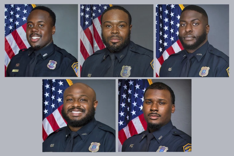 5 Former Memphis Police Officers Charged In The Death of Tyre Nichols