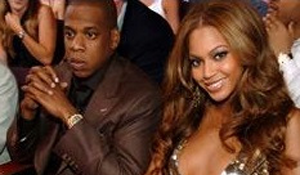 Jay-Z And Beyonce Make Blue Blush!