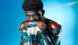 LIL NAS X STUNS IN NEW VID