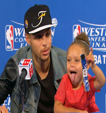 Riley Curry does the best Whip Nae Nae dance ever!