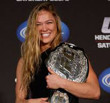 Ronda takes a shot at Money Mayweather !!!!!