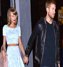 Move over Beckhams ! Taylor and Calvin the new “Underwear Power Couple” ?