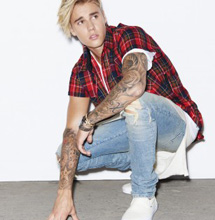 Justin Bieber reveals his Instagram crush !