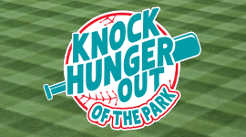 Help Knock Hunger Out Of The Park!