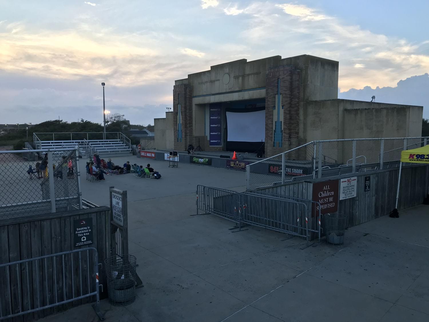 K-98.3 at Bandshell Movie Night