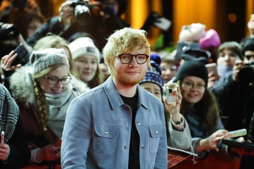 Giant Ed Sheeran Statue in Russia!