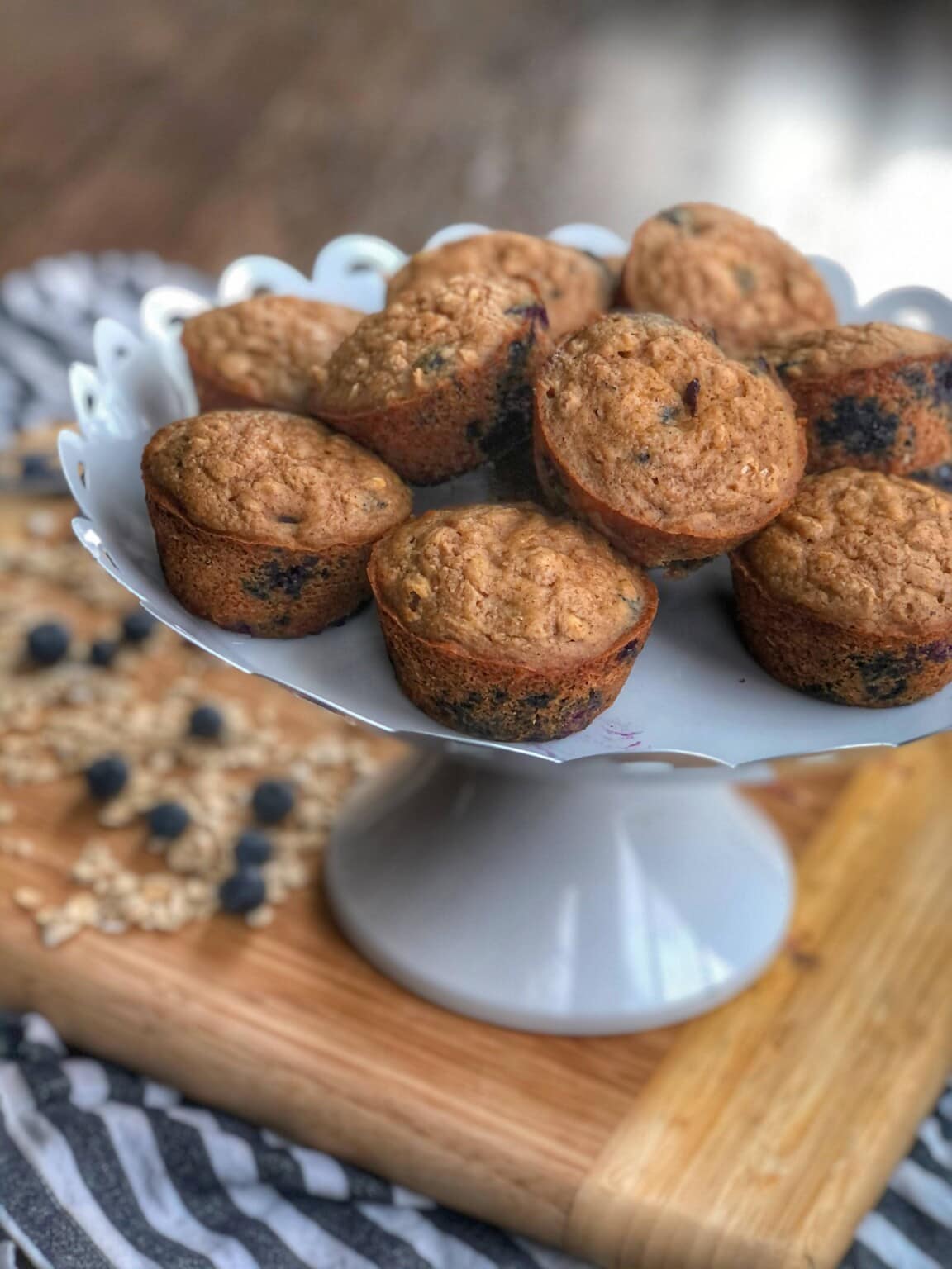 Blueberry Oat Muffins