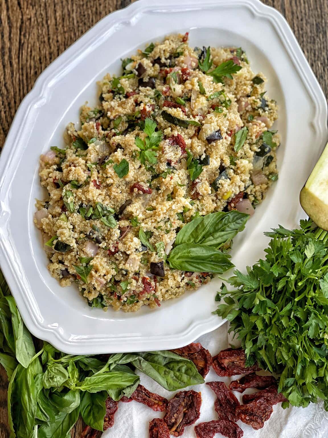 Roasted Vegetable Quinoa Salad