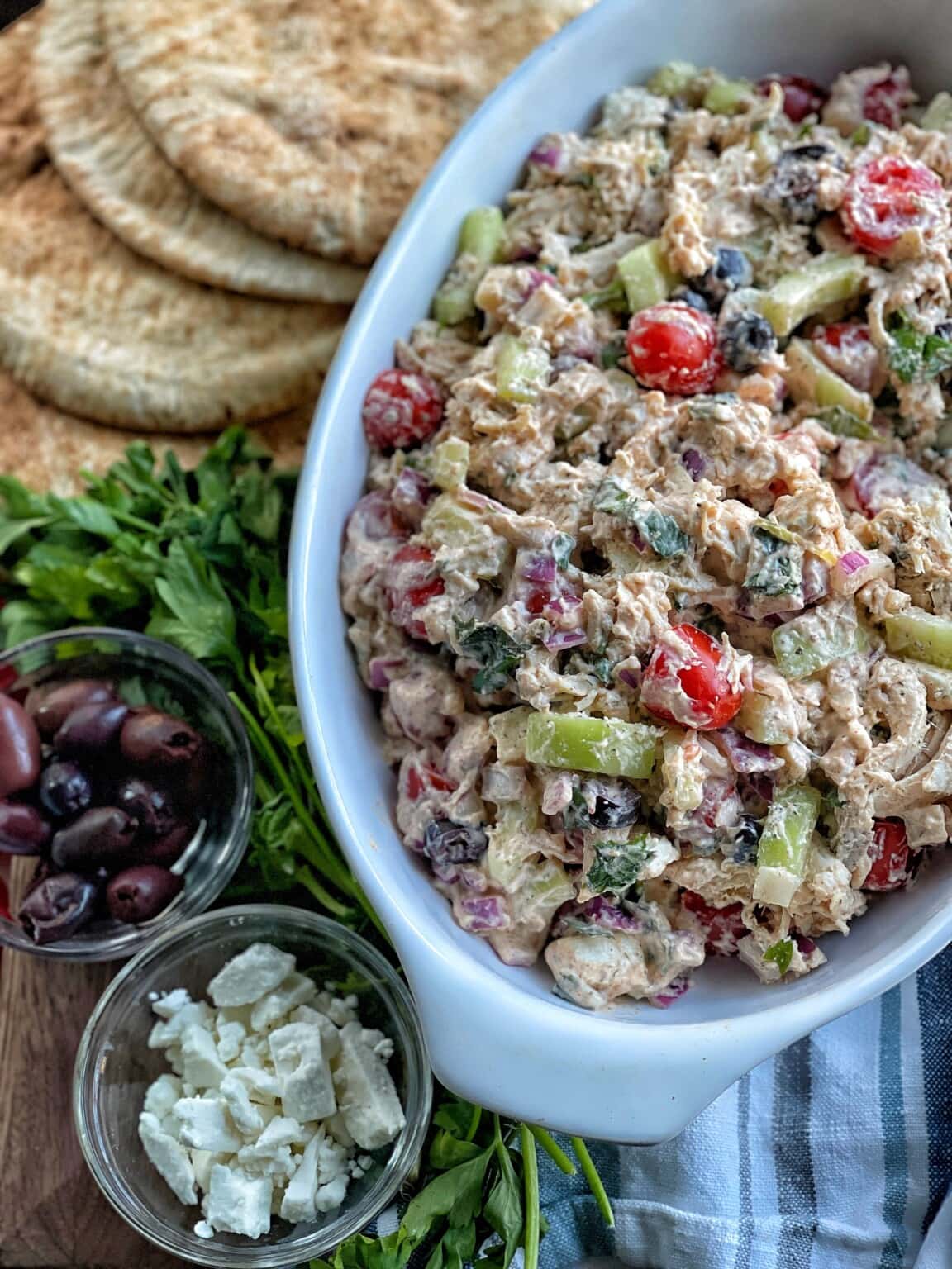 Healthy Greek Chicken Salad