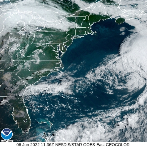 First storm of Atlantic Hurricane season heads toward Bermuda