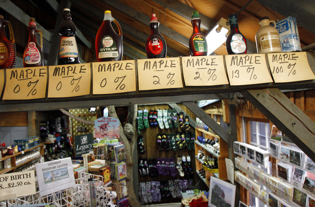 NY second to VT in maple syrup production