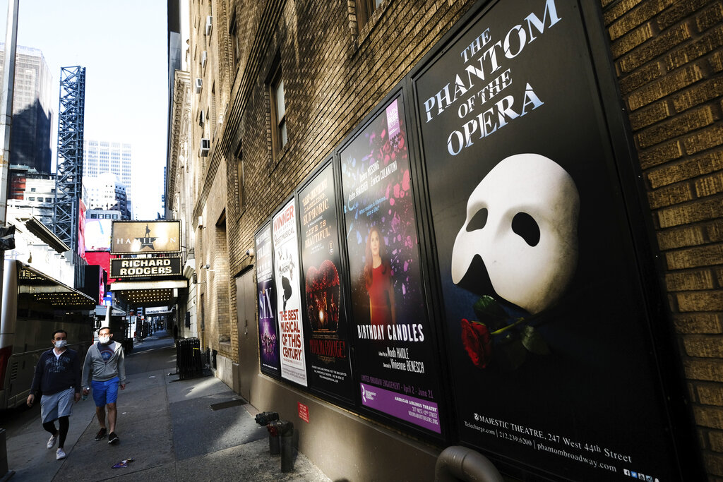 Broadway going “mask optional” July 1st