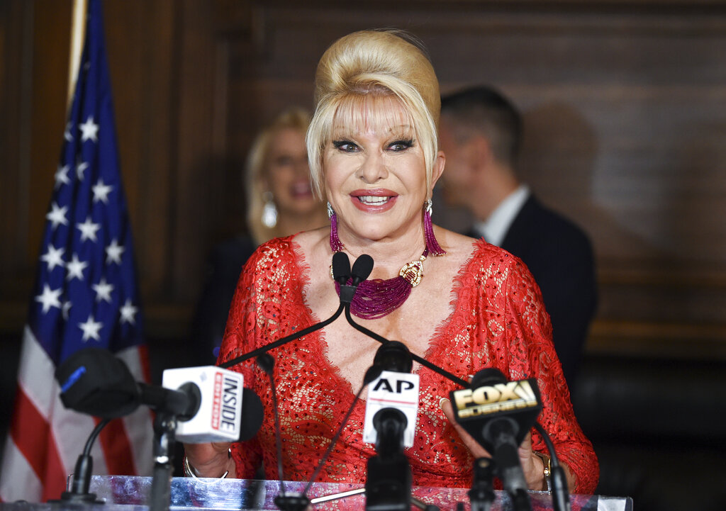 Ivana Trump, first wife of former president, dies at 73