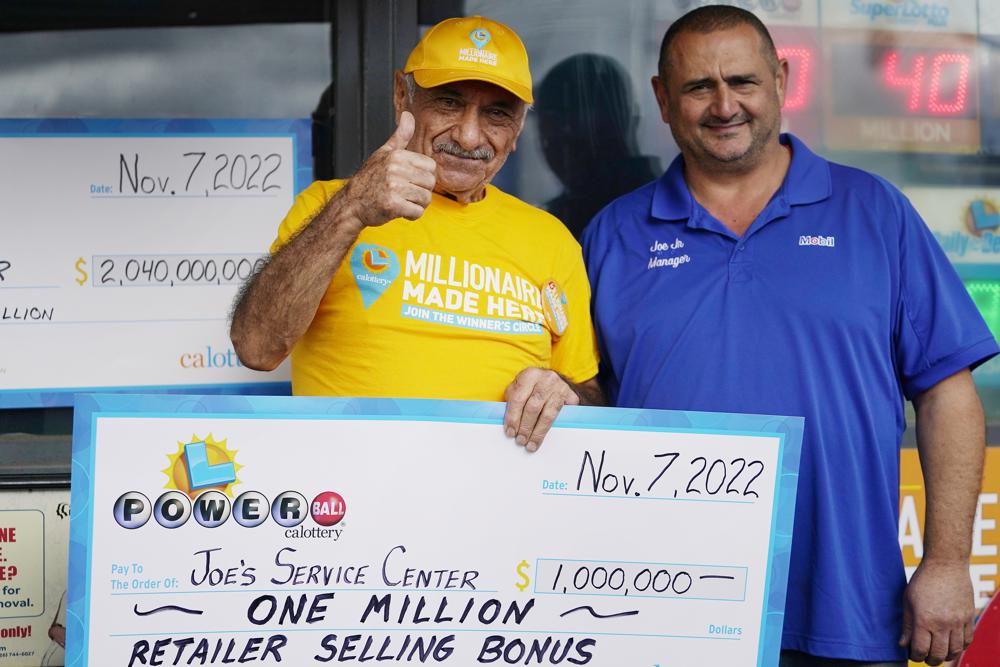 Powerball ticket sold in California snags record $2.04B win