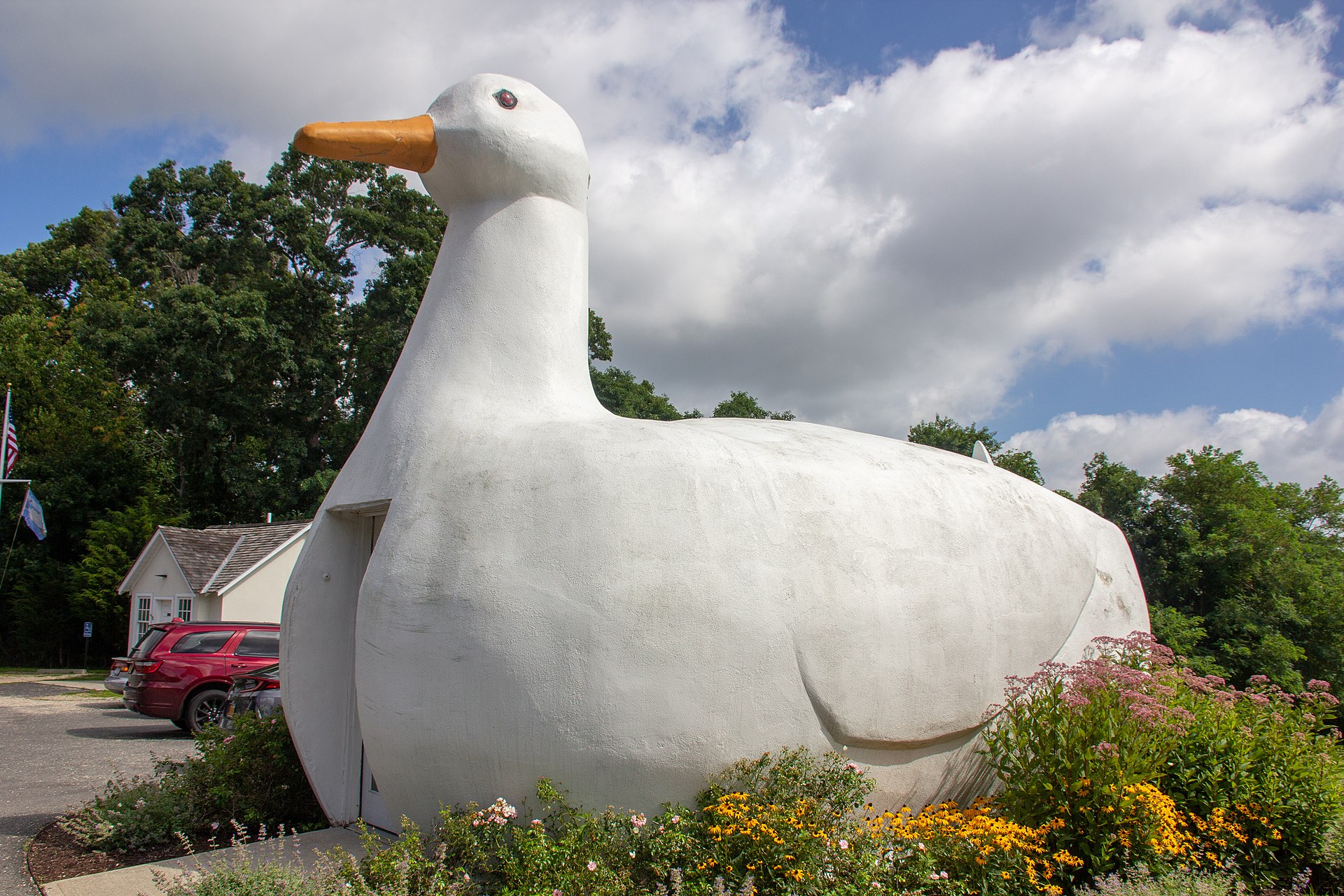 Big Duck lighting tonight