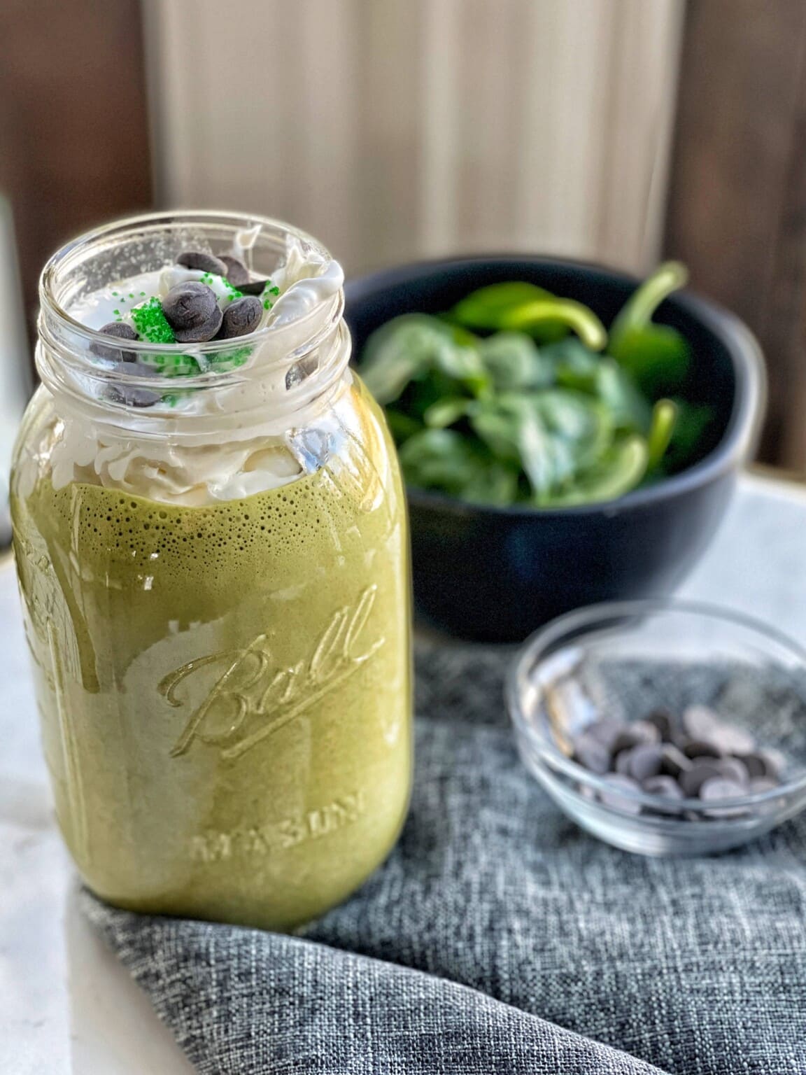 Healthy Shamrock Protein Smoothie