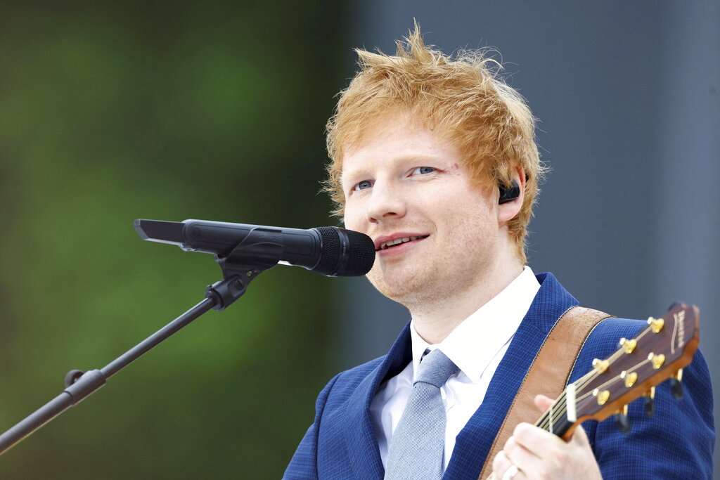 Ed Sheeran “Eyes Closed”